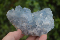 Natural Blue Celestite Crystal Specimens  x 3 From Sakoany, Madagascar - Toprock Gemstones and Minerals 