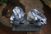 Natural Rare Silver Lead Galena Specimens  x 6 From Kaokoveld, Namibia - Toprock Gemstones and Minerals 