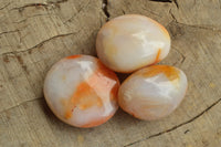 Polished Carnelian Gallets With Natural Vugs & Crystalline Features x 24 From Madagascar - TopRock