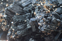 Natural Schorl Black Tourmaline & Smokey Quartz Specimens With Hyalite Opal x 2 From Erongo Mountains, Namibia - TopRock