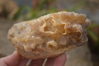 Natural Limonite Quartz Clusters x 3 From Solwezi, Zambia