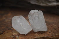 Natural Single Clear Quartz Crystals  x 22 From Zambia - Toprock Gemstones and Minerals 