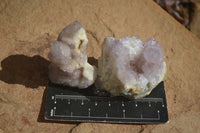 Natural Spirit Amethyst Spirit Quartz Clusters  x 12 From Southern Africa - Toprock Gemstones and Minerals 