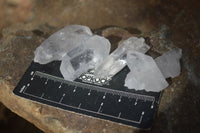 Natural Single Etched Clear Quartz Crystals x 70 From Mpika, Zambia