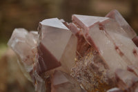 Natural Red Hematoid Quartz Specimens x 2 From Karoi, Zimbabwe - TopRock