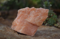 Natural New Sunset Orange Calcite Specimens  x 3 From Spitzkop, Namibia