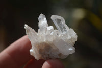 Natural Single Etched Clear Quartz Crystals x 70 From Mpika, Zambia