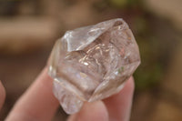 Natural Gorgeous Clear / Smokey Window Brandberg Quartz Crystals x 12 From Brandberg, Namibia