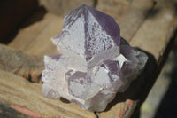 Natural Jacaranda Amethyst Clusters  x 2 From Zambia - Toprock Gemstones and Minerals 