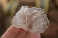 Natural Gorgeous Clear / Smokey Window Brandberg Quartz Crystals x 12 From Brandberg, Namibia