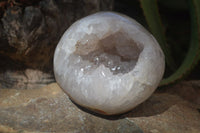 Polished Extra Large Carnelian Crystal Centred Display Piece  x 1 From Madagascar