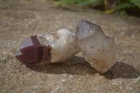 Natural Red Hematoid Quartz Specimens x 12 From Karoi, Zimbabwe