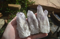 Natural Sugar Amethyst Clusters  x 12 From Zambia - Toprock Gemstones and Minerals 