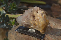 Natural Cascading Smokey Quartz Clusters x 3 From Luena, Congo