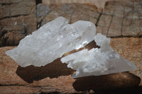 Natural Single Clear Quartz Crystals  x 22 From Zambia - Toprock Gemstones and Minerals 