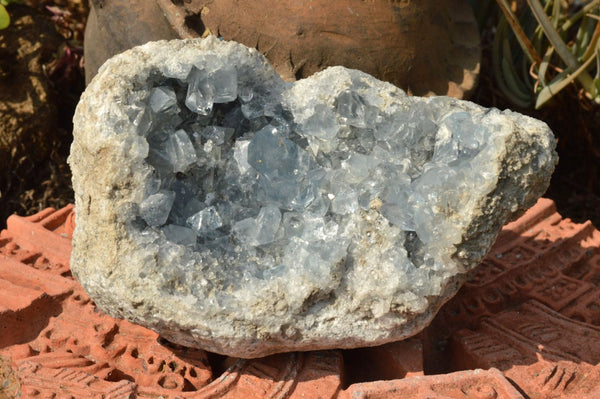 Natural Blue Celestite Cluster x 1 From Sakoany, Madagascar - TopRock