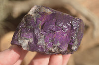 Natural Metallic Purpurite Cobbed Specimens  x 6 From Erongo, Namibia - Toprock Gemstones and Minerals 