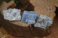 Natural New Sky Blue Calcite Specimens  x 35 From Spitzkop, Namibia