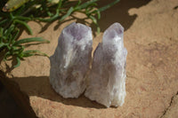 Natural Sugar Amethyst Clusters  x 12 From Zambia - Toprock Gemstones and Minerals 