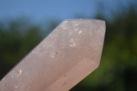 Polished Double Terminated Pink Rose Quartz Points  x 4 From Ambatondrazaka, Madagascar - TopRock