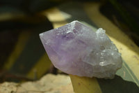 Natural Single Jacaranda Amethyst Crystals x 12 From Mumbwe, Zambia