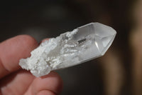 Natural Single Etched Clear Quartz Crystals x 70 From Mpika, Zambia