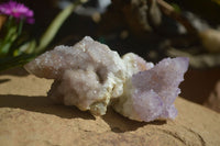 Natural Spirit Amethyst Spirit Quartz Clusters  x 12 From Southern Africa - Toprock Gemstones and Minerals 