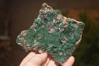 Natural Crystalline Malachite Specimens  x 2 From Congo