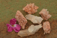 Natural Gorgeous Selection Of Quartz Specimens  x 6 From Zambia - TopRock