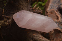 Polished Double Terminated Pink Rose Quartz Points  x 4 From Ambatondrazaka, Madagascar - TopRock