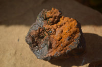 Natural Drusy Coated Dolomite With Hematite & Libethenite Specimens  x 4 From Congo