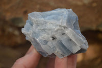 Natural New Sky Blue Calcite Specimens  x 12 From Spitzkop, Namibia