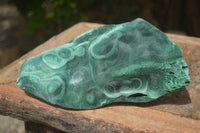 Natural Large Chatoyant Silky Malachite Specimen x 1 From Kasompe, Congo - Toprock Gemstones and Minerals 