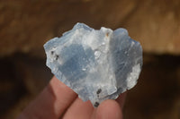 Natural New Sky Blue Calcite Specimens  x 35 From Spitzkop, Namibia