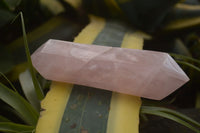 Polished Double Terminated Pink Rose Quartz Points  x 4 From Ambatondrazaka, Madagascar - TopRock