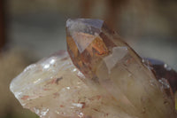 Natural Red Hematoid Quartz Specimens x 12 From Karoi, Zimbabwe