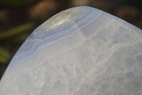 Polished XXL Blue Lace Agate Display Piece  x 1 From Nsanje, Malawi