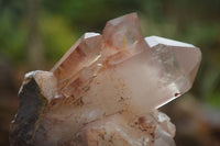 Natural Hematoid Quartz Specimens  x 4 From Zimbabwe - TopRock