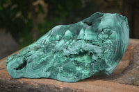 Natural Large Chatoyant Silky Malachite Specimen x 1 From Kasompe, Congo - Toprock Gemstones and Minerals 