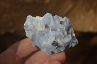 Natural New Sky Blue Calcite Specimens  x 35 From Spitzkop, Namibia