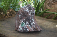 Natural Drusy Quartz Coated Malachite On Red Copper Dolomite  x 1 From Likasi, Congo - Toprock Gemstones and Minerals 