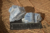 Natural New Sky Blue Calcite Specimens  x 35 From Spitzkop, Namibia