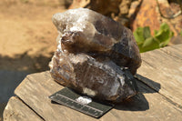 Natural Twin Floater Self Healed Smokey Quartz Crystal  x 1 From Mt. Mulanje, Malawi - TopRock