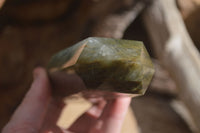 Polished Banded Green Fuchsite Quartz Points  x 3 From Madagascar