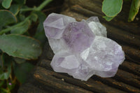 Natural Jacaranda Amethyst Clusters  x 3 From Mumbwa, Zambia - Toprock Gemstones and Minerals 