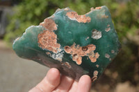 Polished One Side Polished Emerald Mtorolite Plates  x 6 From Zimbabwe