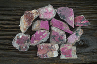 Natural Salrose Cobaltion Dolomite Specimens x 12 From Kakanda, Congo