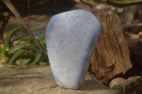 Polished XXL Blue Lace Agate Display Piece  x 1 From Nsanje, Malawi