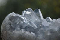 Natural Crystal Centred Blue Celestite Eggs  x 3 From Sakoany, Madagascar - Toprock Gemstones and Minerals 