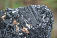 Natural Schorl Black Tourmaline Specimens With Hyalite Opal x 2 From Erongo Mountains, Namibia - TopRock